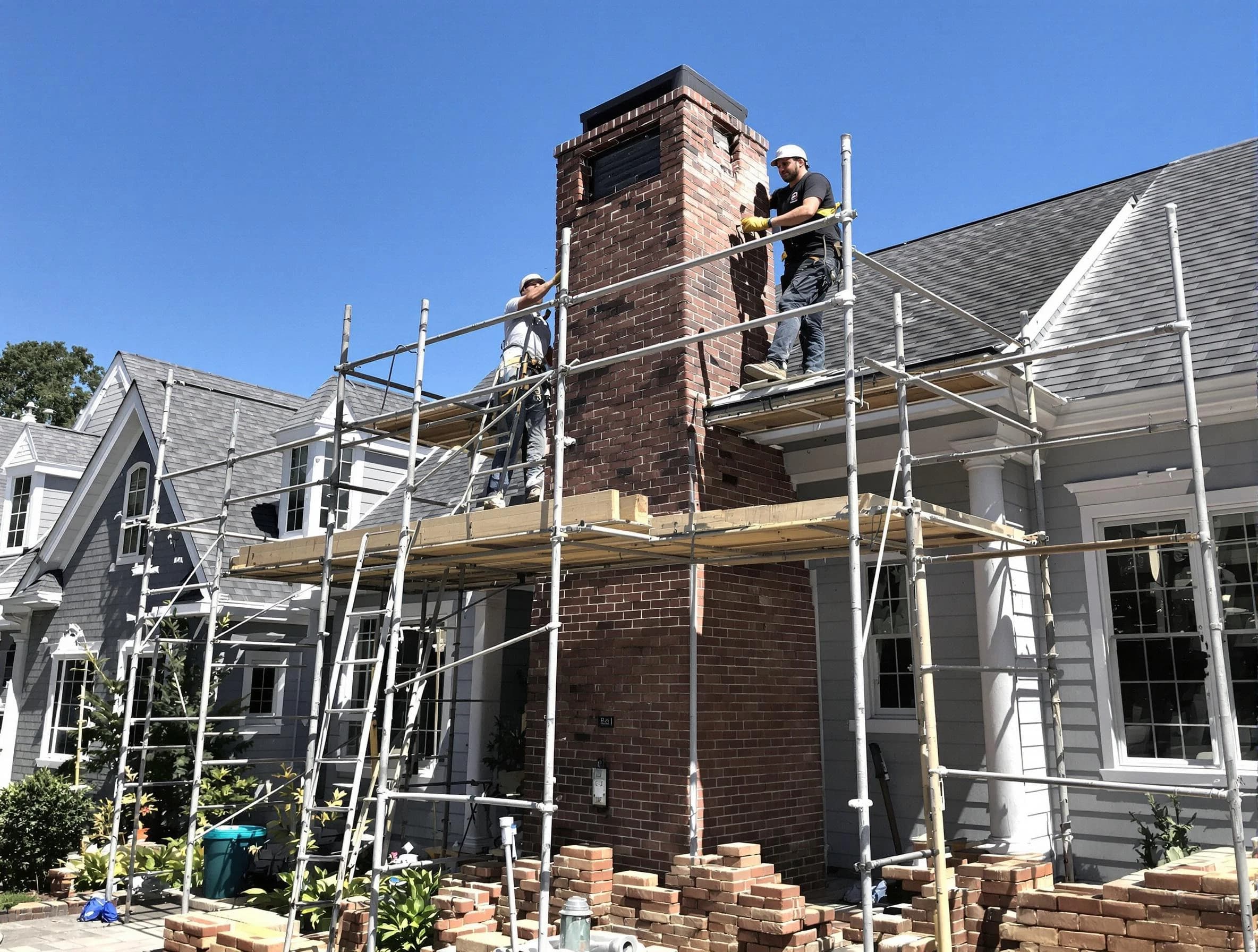 Chimney Rebuilding service in Waltham, MA